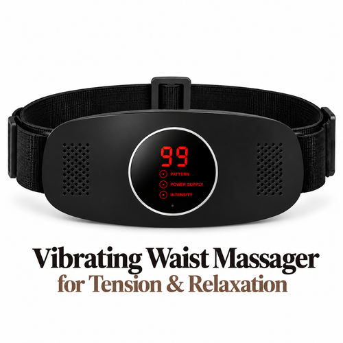Vibrating Waist Massager — For Tension, Comfort & Relaxation