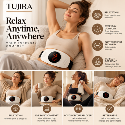 Vibrating Waist Massager — For Tension, Comfort & Relaxation