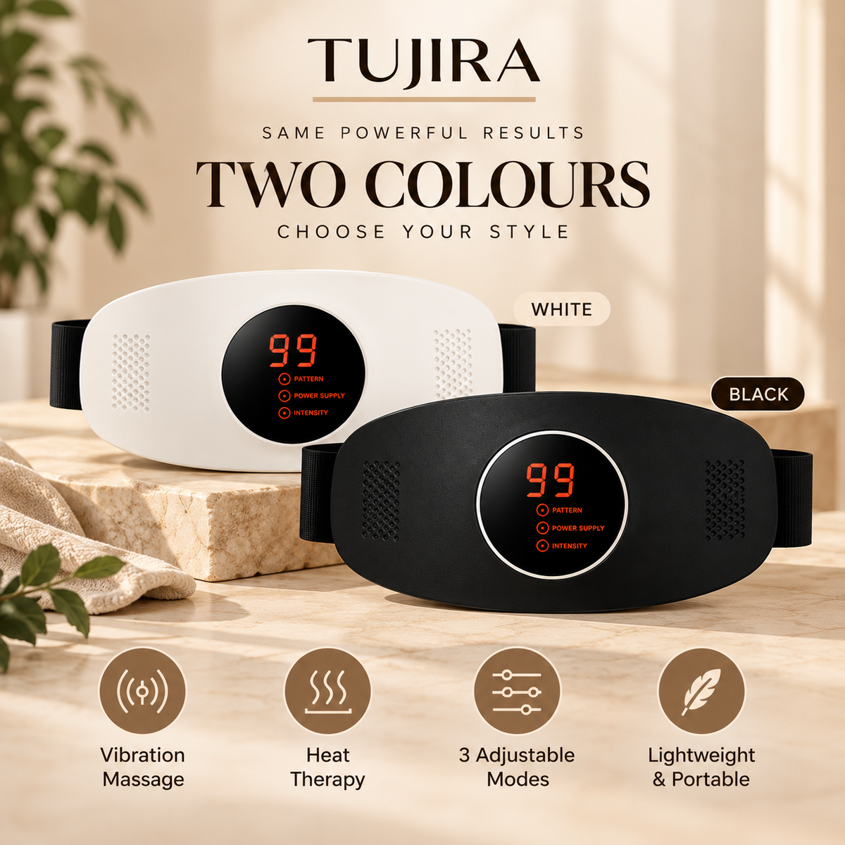 Vibrating Waist Massager — For Tension, Comfort & Relaxation